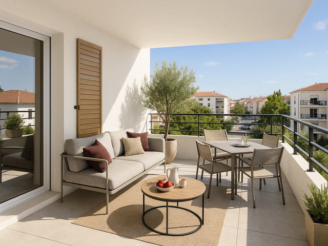 T3 AU 4EME ETAGE QUARTIER BONNEVEINE PROCHE PLAGES — photo du bien