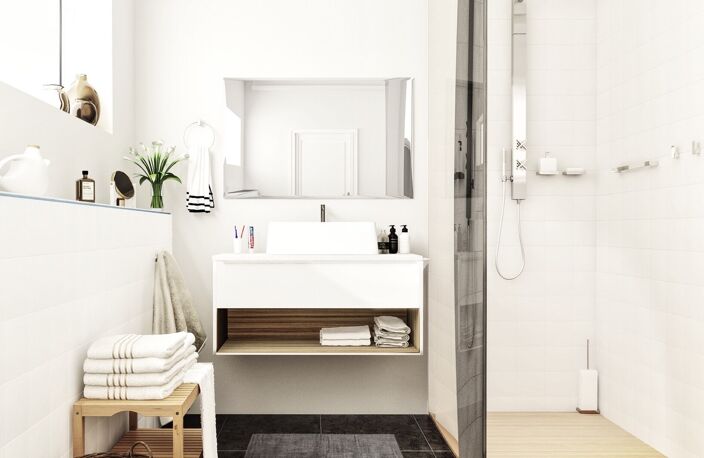 --VUE MER 17EME ETAGE - T2 30M2 TRES FONCTIONNEL  — photo 4