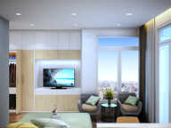 --VUE MER 17EME ETAGE- T3 D'EXCEPTION AVEC EXTERIEUR — photo 3
