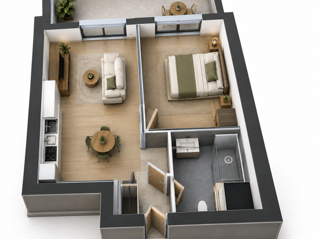 En avant première : Appartement T2 NEUF sur Haguenau ! — photo du bien