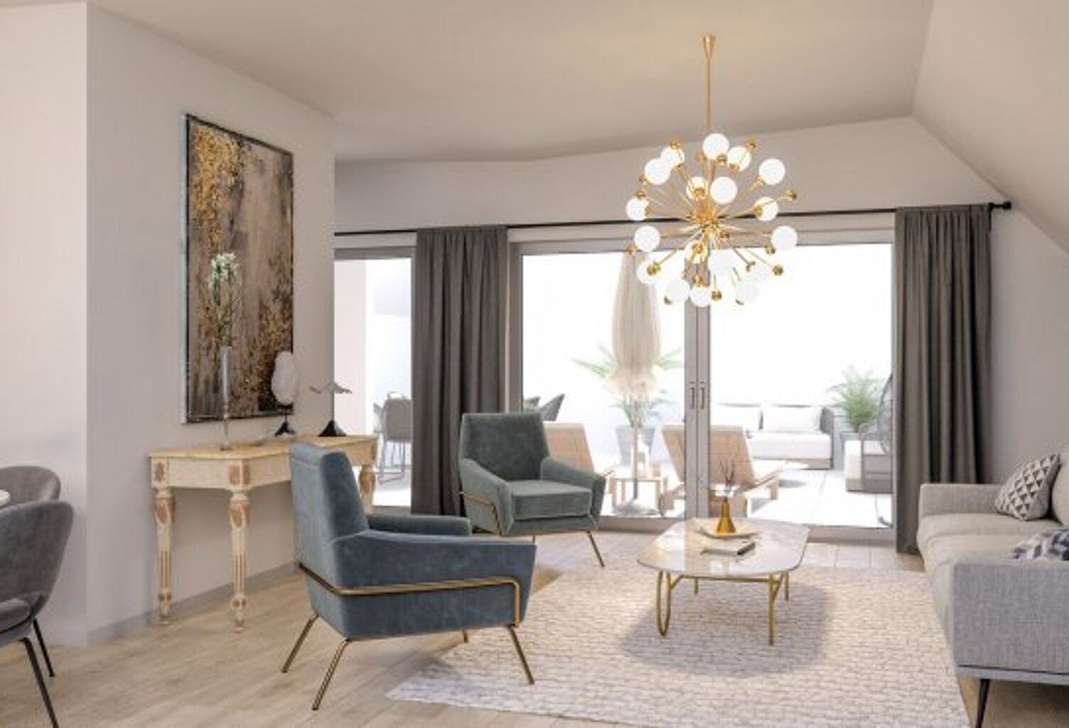 APPARTEMENT T3 DE 60M² TRAVERSANT DERNIER ETAGE - TAVERNY CENTRE - PROCHE GARE ET COMMERCES — photo 1
