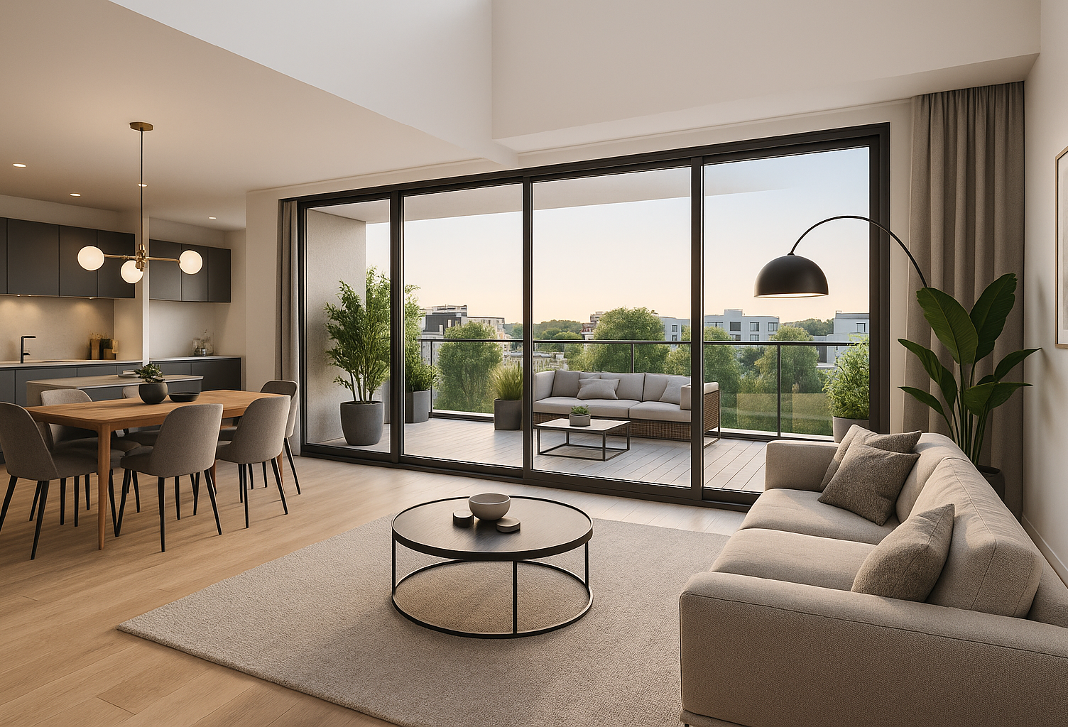 APPARTELMENT T3 AVEC BALCON - 60M² - AU PIED DE LA GARE - A SEULEMEMENT 10 MIN DE GARE DU NORD — photo 1