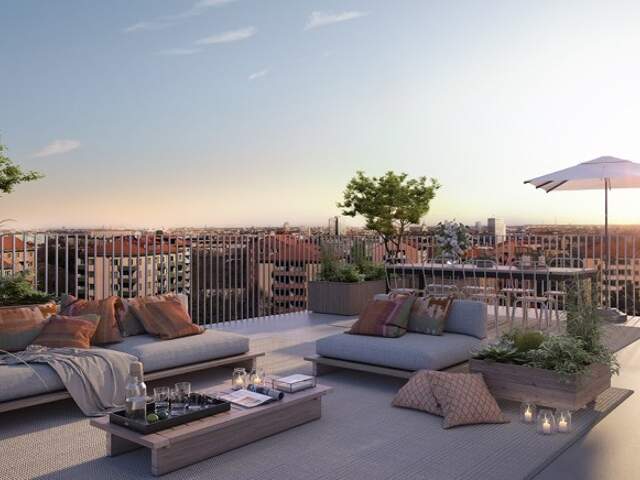 Magnifique T5 en dernier étage avec deux grande terrasse — photo du bien
