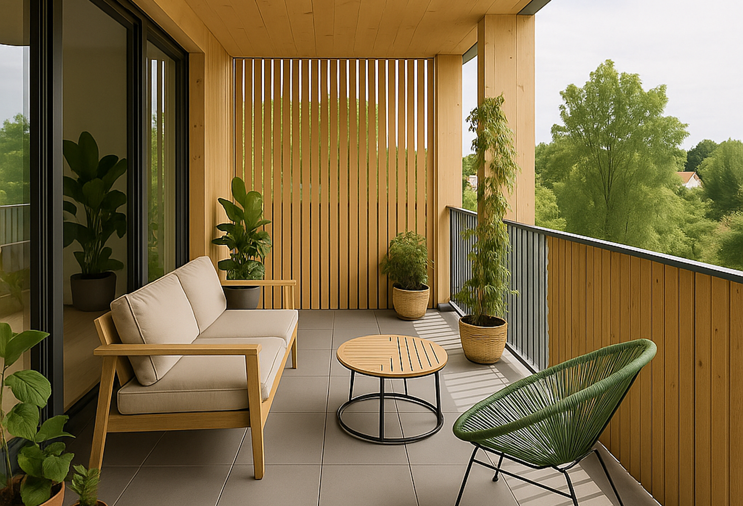 LA BARRE ORMESSON - proche gare - 3 PIECES - BALCON - 3EME ETAGE — photo 1