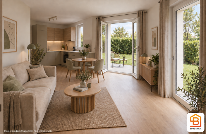 Appartement neuf 3 pièces avec jardin de 118m² et deux parking livré — photo 2