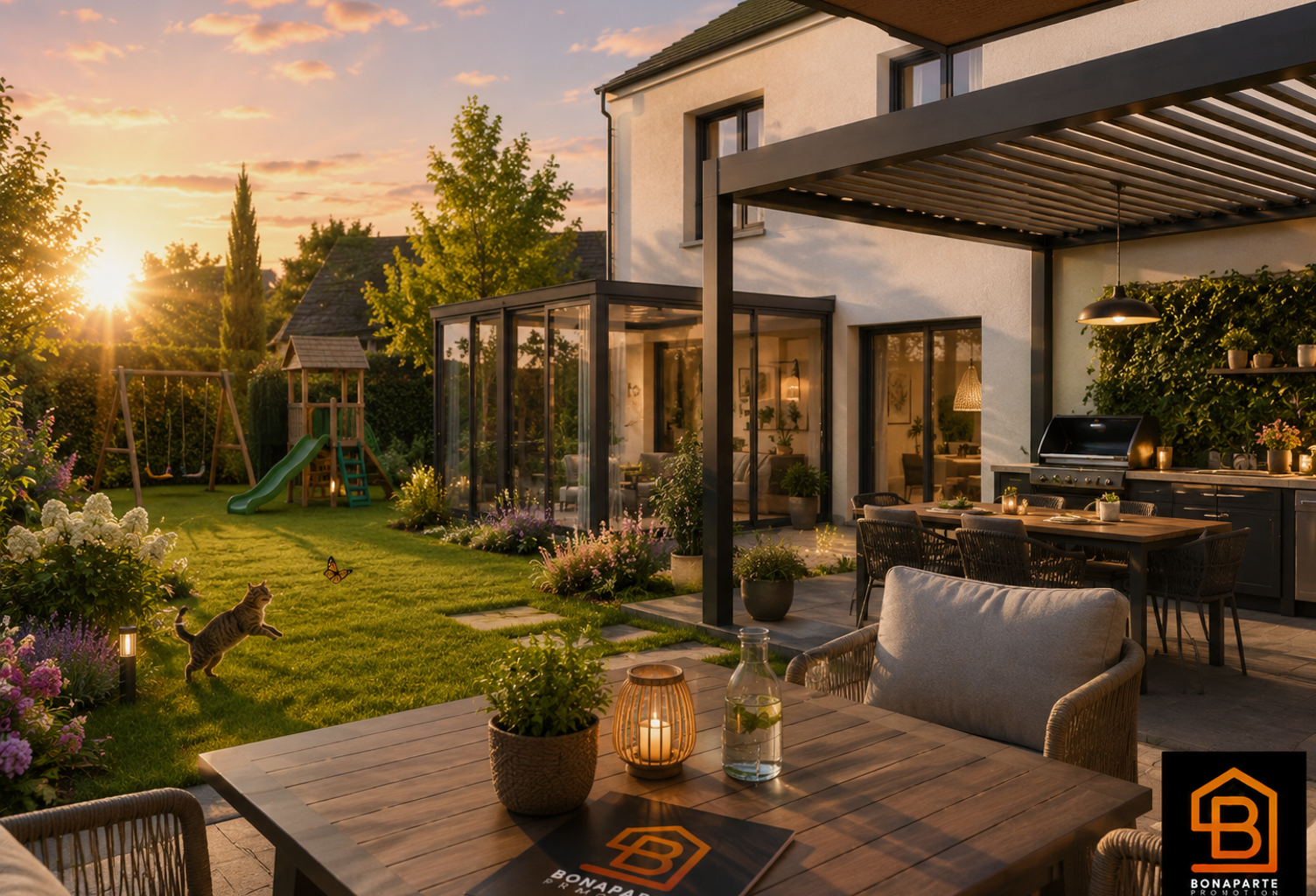 BRS : ANDILLY MAISON 5 PIECES 95M² AVEC GARAGE ET JARDIN — photo 1
