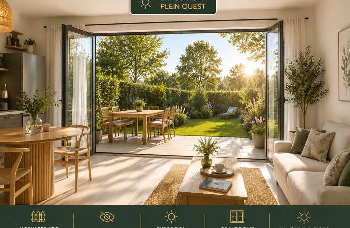 retour à la vente 2 pièces en rez de jardin interieur copro — photo 2