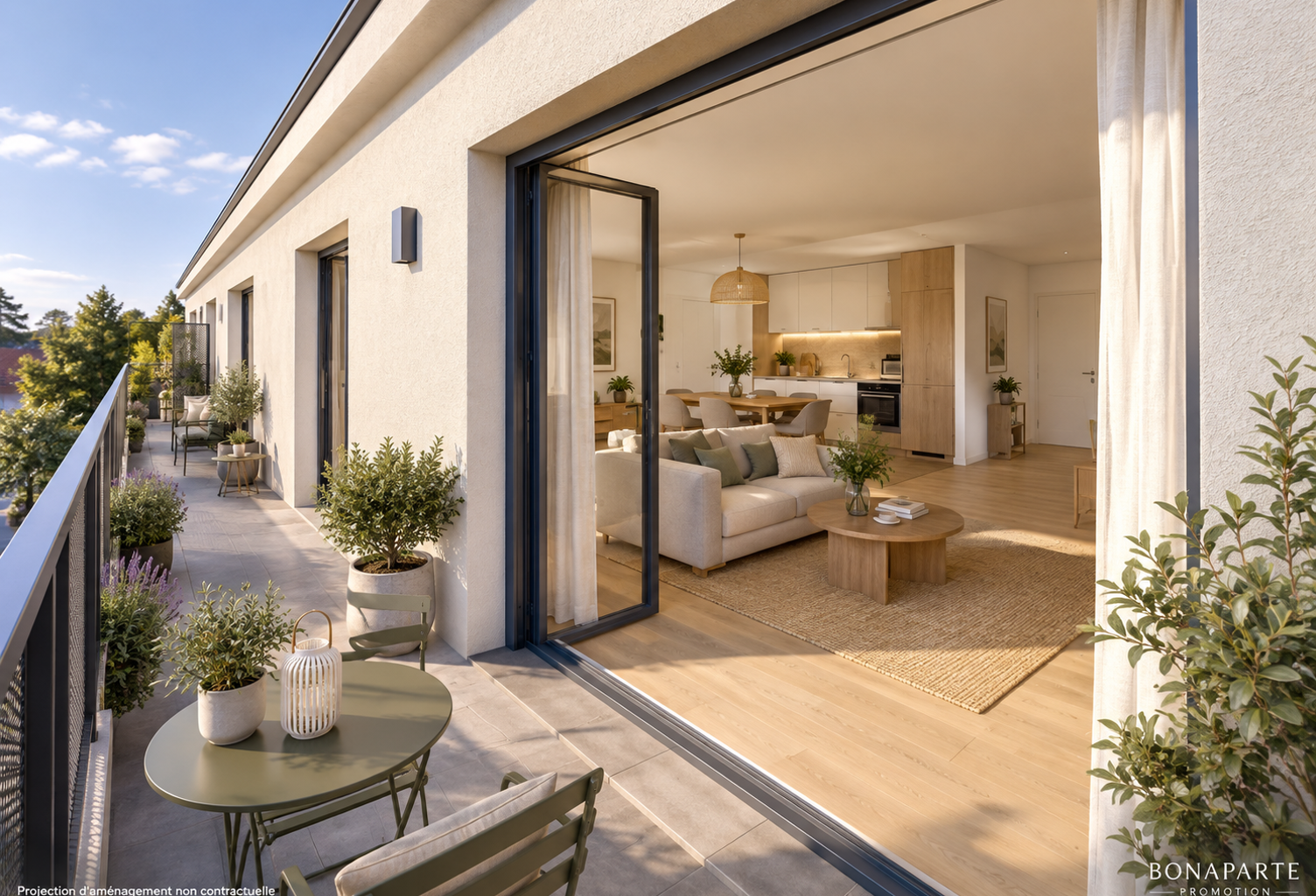 magnifique 4 pièces de 91m² avec terrasse de 35m² r+2 — photo 1