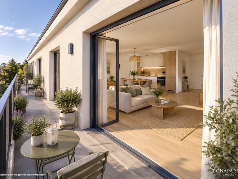 magnifique 4 pièces de 91m² avec terrasse de 35m² r+2 — photo 1