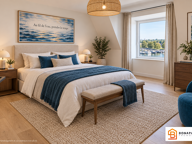 APPARTEMENT LIVRÉ ET VISITABLE — 136 M² — 4 CHAMBRES — TERRASSE DE 22 M² VUE MARINA — photo 4