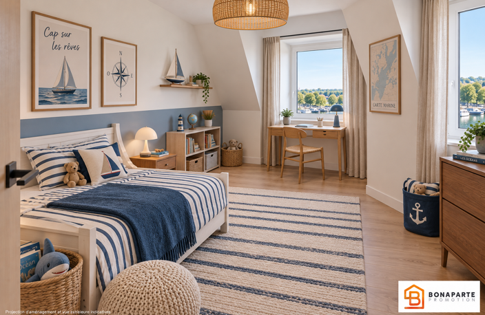 APPARTEMENT LIVRÉ ET VISITABLE — 136 M² — 4 CHAMBRES — TERRASSE DE 22 M² VUE MARINA — photo 5