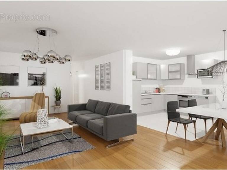 APPARTEMENT T3 AVEC LOGGIA - LOUVRES - QUARTIER DE LA GARE - 61M² - — photo 1