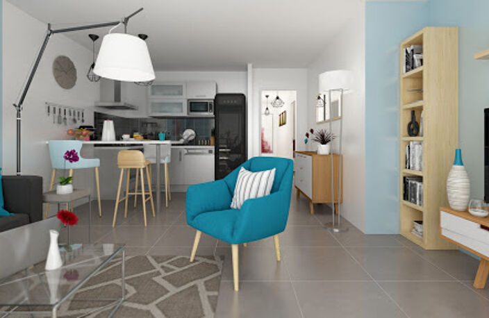 VILLENEUVE LA GARENNE - APPARTEMENT T1 AVEC BALCON - OPPORTUNITE EXCEPTIONNELLE !! — photo 2