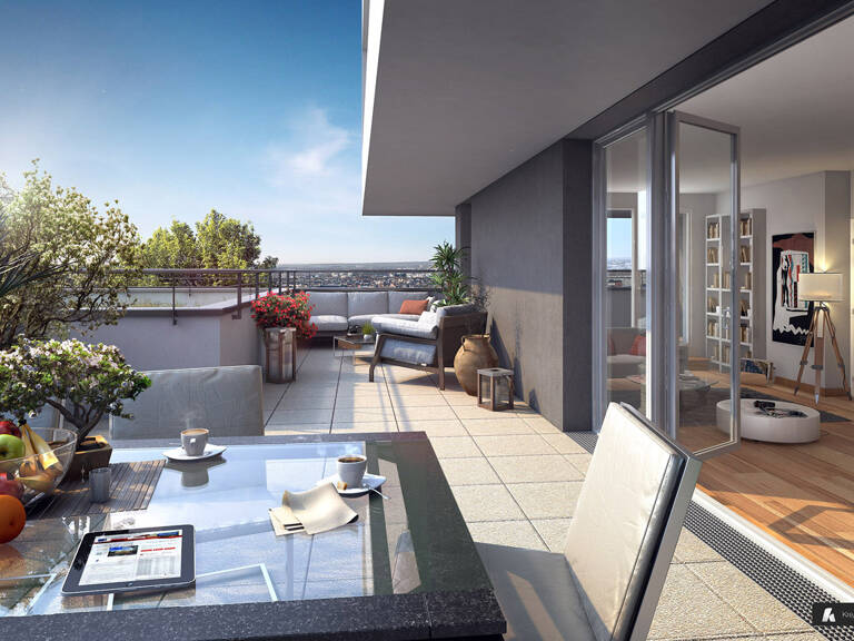 4 pièces avec grand balcon de 12m² proche Ligne 13 et futur ligne 15 - Gennevilliers — photo 1