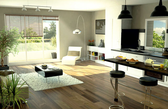 Dernier lot F4 avec jardin de 100m² au pied de la gare  — photo 2