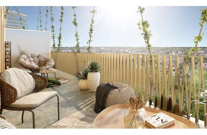 T2 avec balcon au centre ville / frais de notaire offerts /  — photo 4