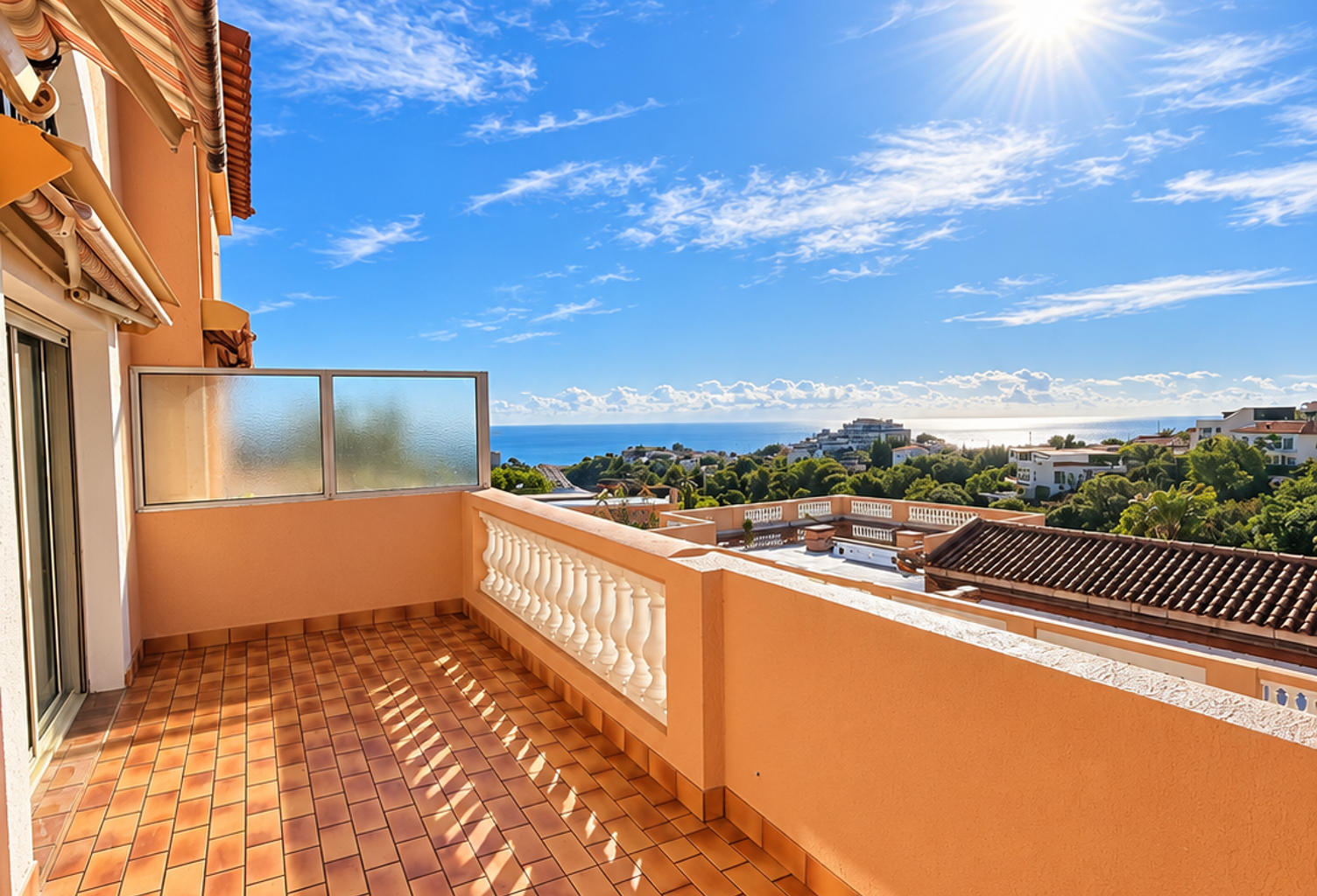 NICE   FABRON | SUPERBE 5 PIÈCES EN DUPLEX DE 144 M2   VUE M — photo 1