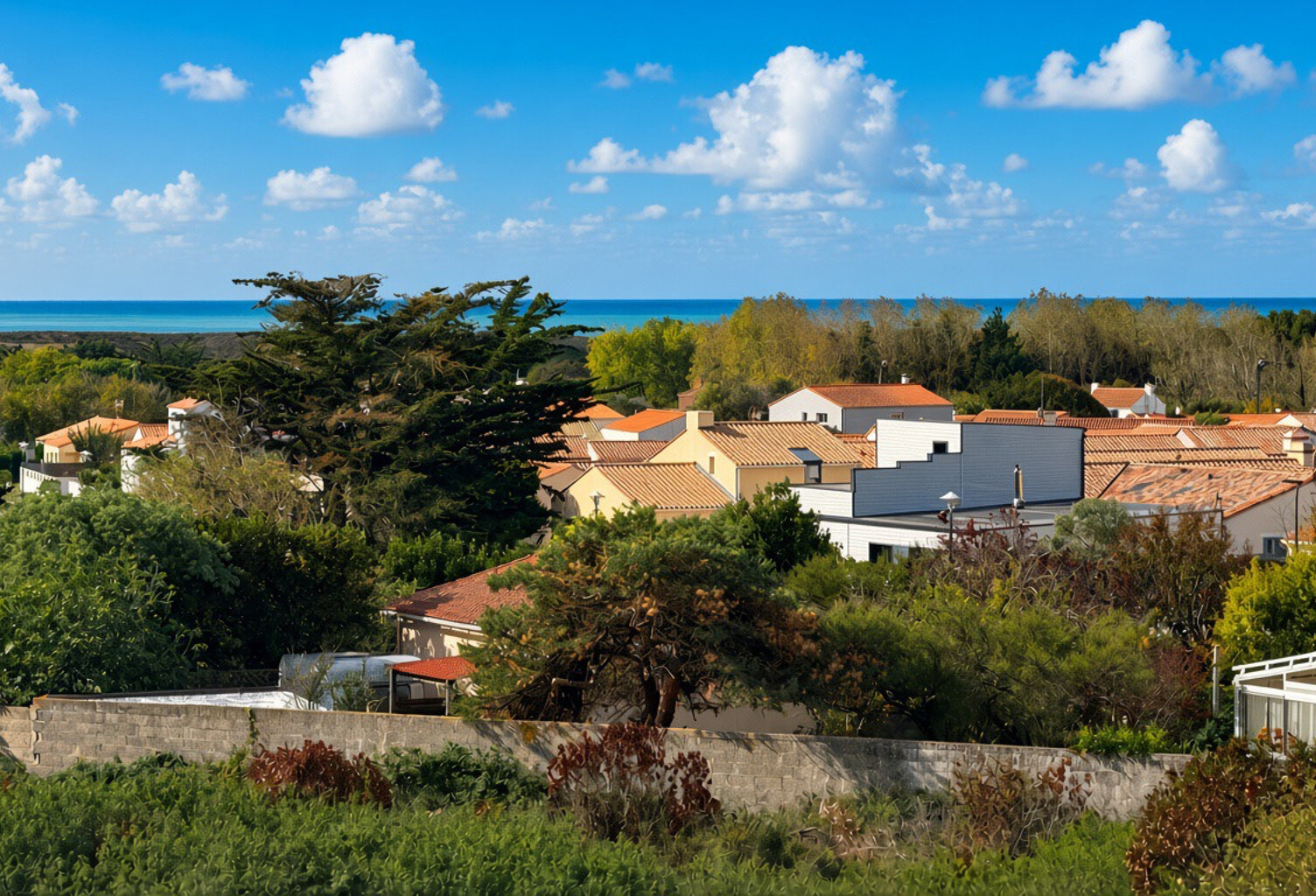 Appartement de standing (2024) - 89,89m² - 3ch - Vue océan - SAINT GILLES CROIX DE VIE — photo 1