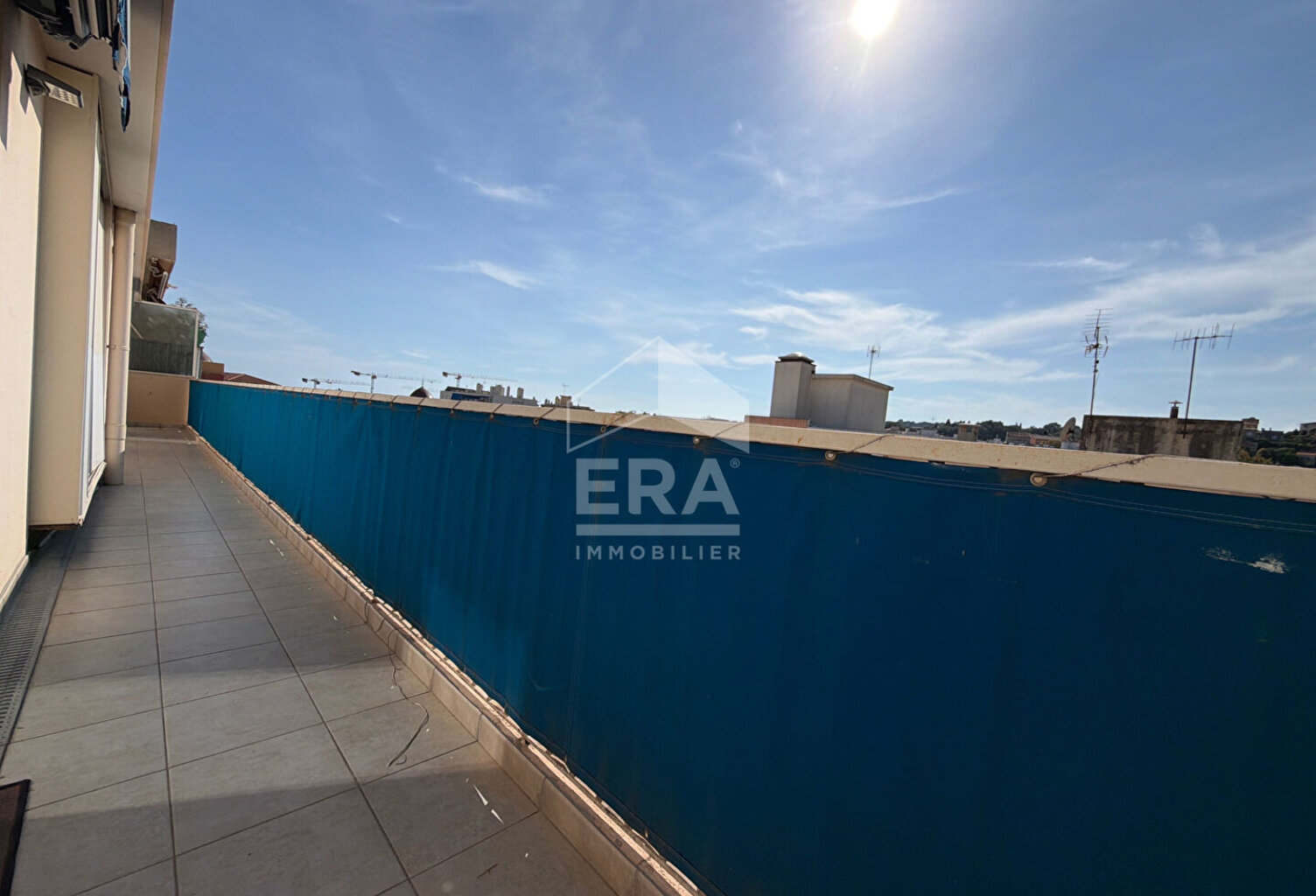DERNIER ÉTAGE 4 PIECES  2 TERRASSES GARAGE  LE  BEAL CAGNES SUR MER — photo 1