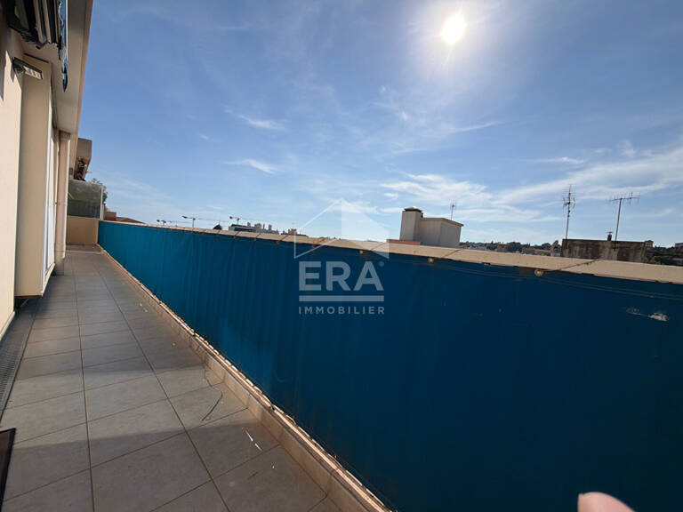 DERNIER ÉTAGE 4 PIECES  2 TERRASSES GARAGE  LE  BEAL CAGNES SUR MER — photo 1