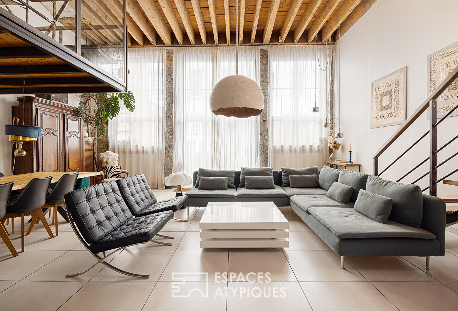 Très beau loft en plein coeur du quartier d'Ainay — photo 1