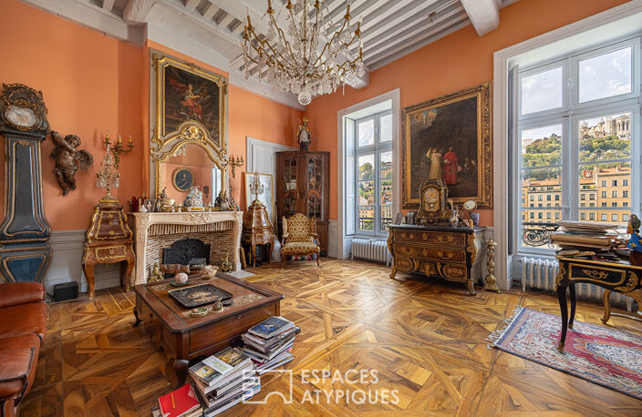 Appartement bourgeois avec vue Fourvière — photo 5