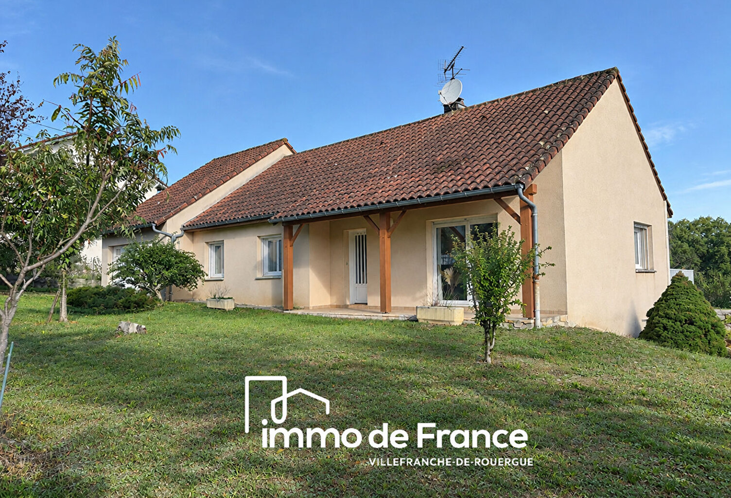 Pavillon plain-pied avec garage et terrain TOULONJAC — photo 1