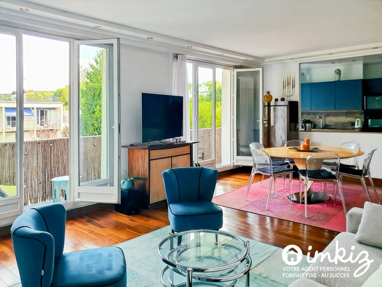 La Varenne-St-Hilaire- 74m2 traversant séjour 30m2 — photo 1