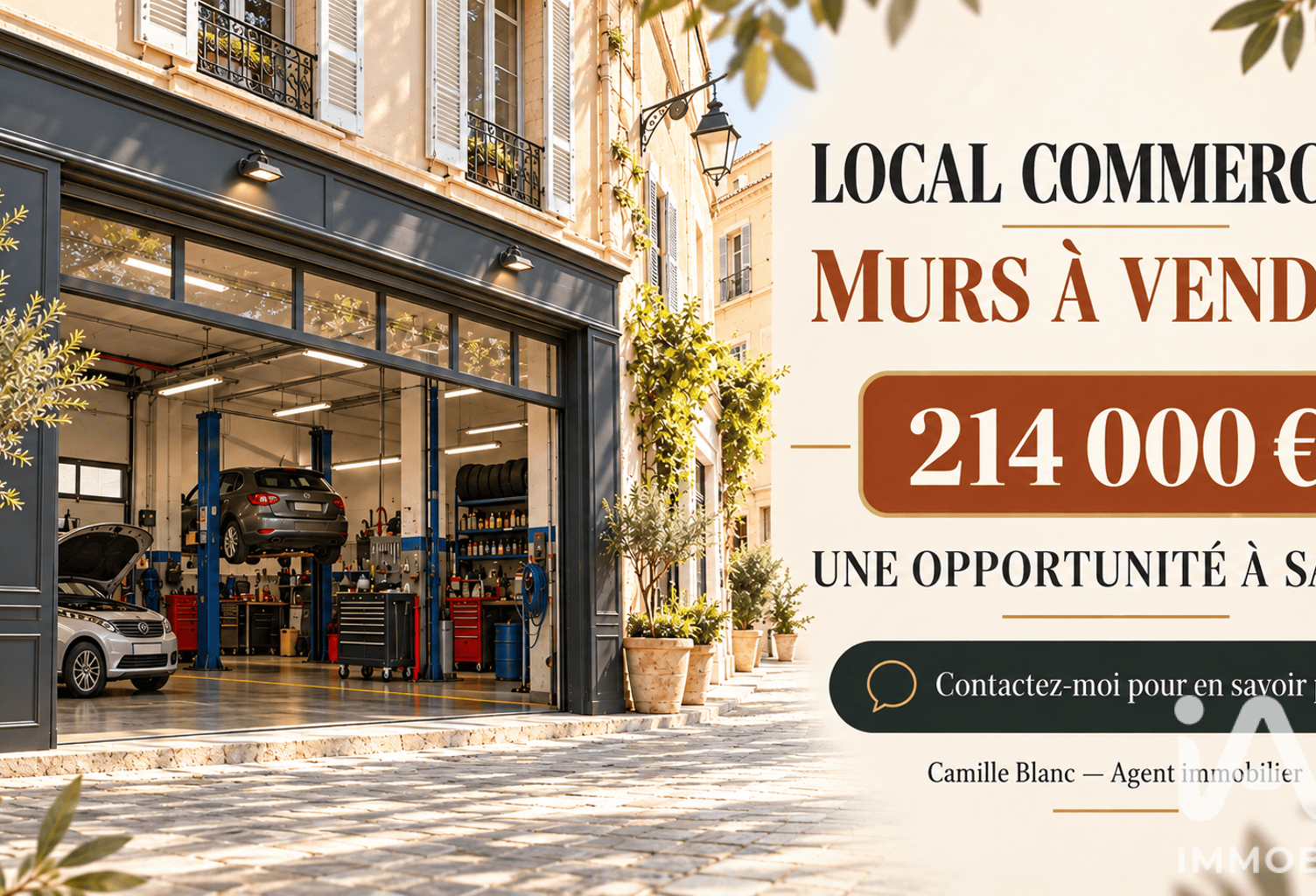 Vente Boutique/Local commercial 140 m&sup2; — photo 1