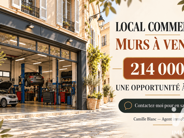 Vente Boutique/Local commercial 140 m&sup2; — photo du bien