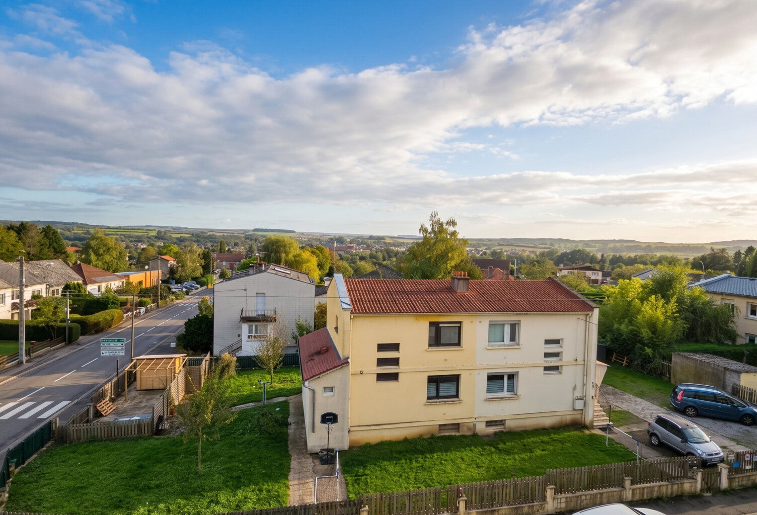 BOUZONVILLE   STOCKHOLZ : AGRÉABLE F3 AVEC BALCON ET GARAGE — photo 1