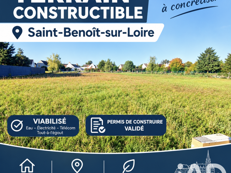 Vente Terrain à bâtir 668 m&sup2; — photo 1