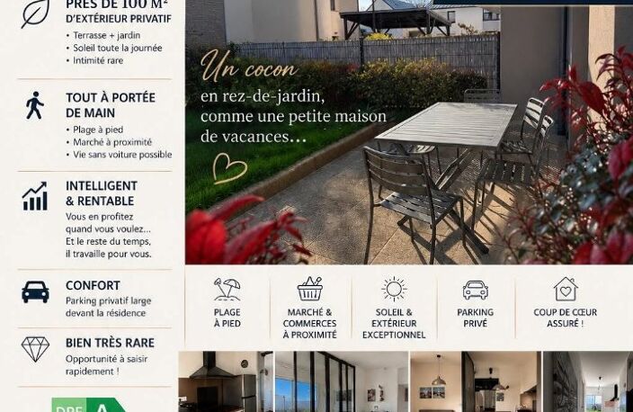 VOTRE PETIT REFUGE À DINARD studioT 1 +100m2 d'extérieur +parking  — photo 4