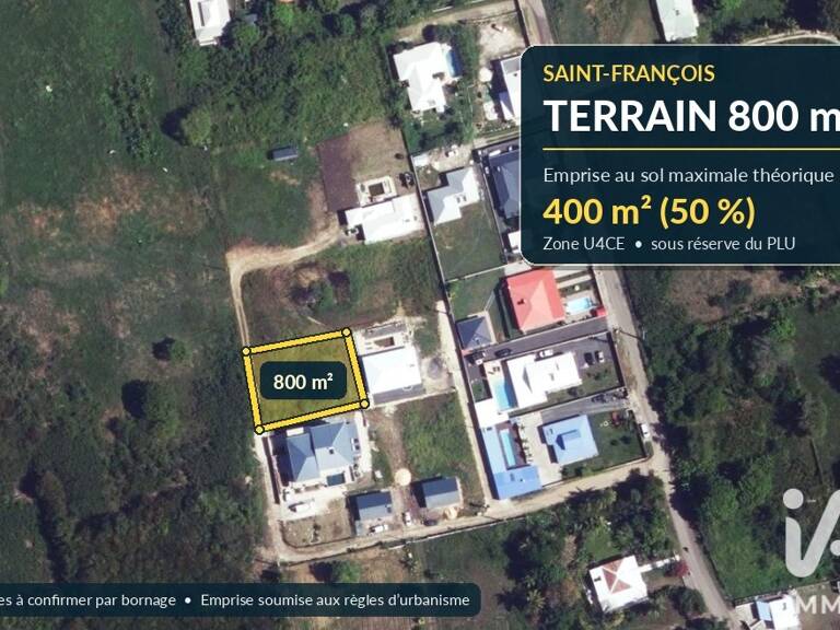 Vente Terrain à bâtir 800 m&sup2; — photo 1