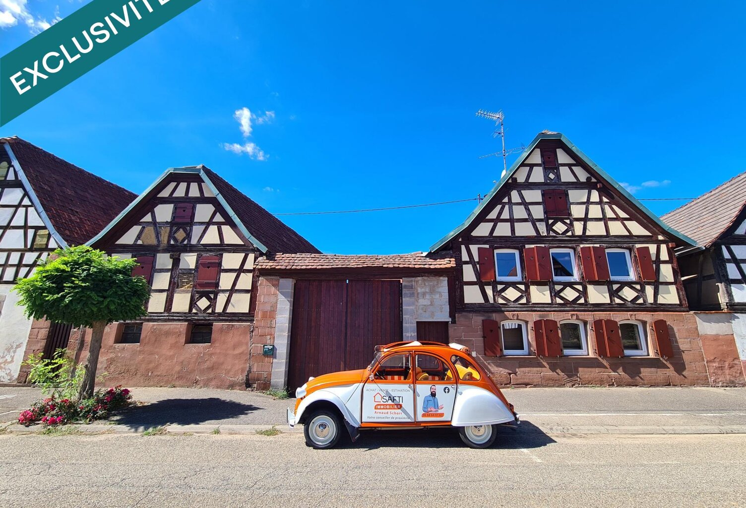 Superbe corps de ferme alsacien — photo 1
