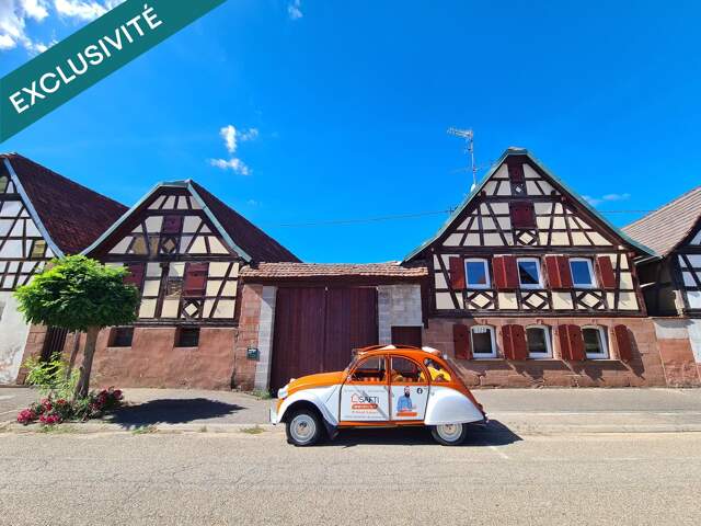Superbe corps de ferme alsacien — photo du bien