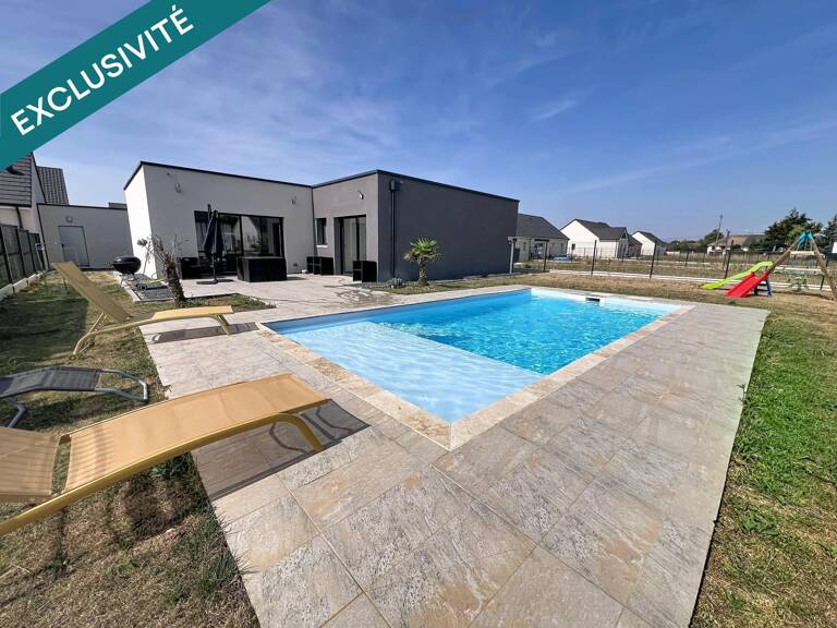 Pavillon contemporain avec piscine — photo 1