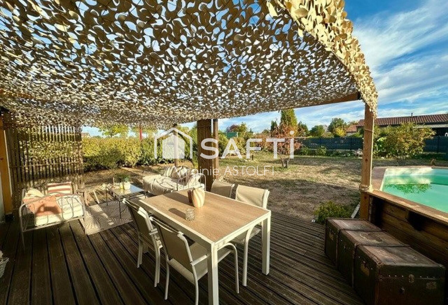 POUCHARRAMET - Jolie maison contemporaine de plain-pied sur une parcelle de 613 m2 — photo 1