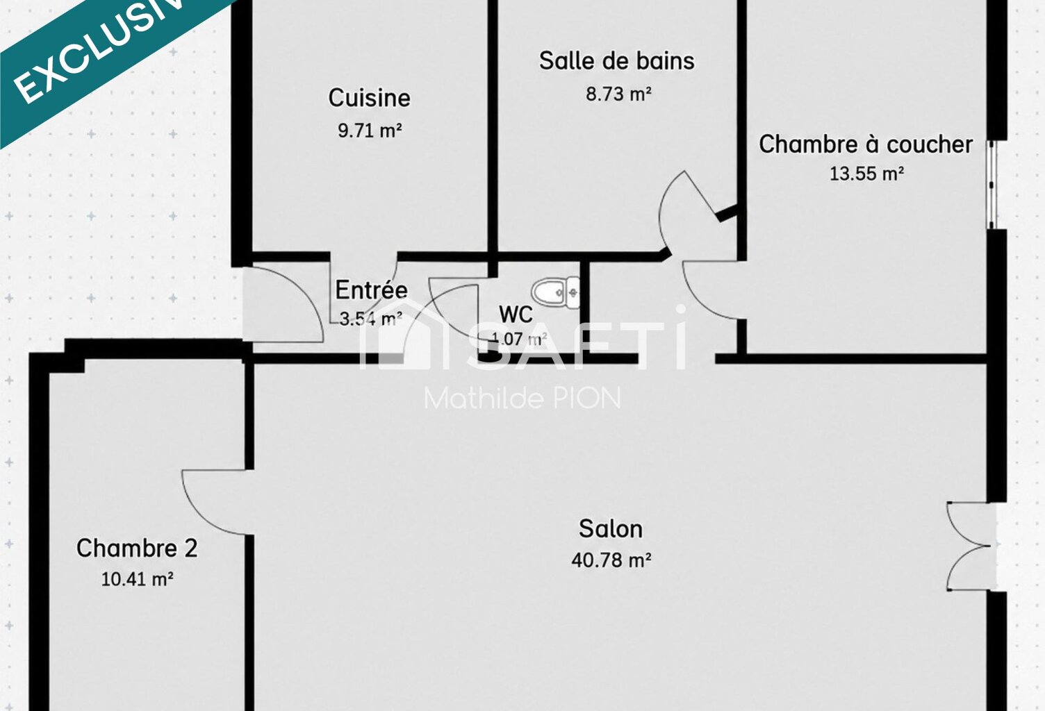 Robertsau: appartement lumineux aux volumes généreux — photo 1
