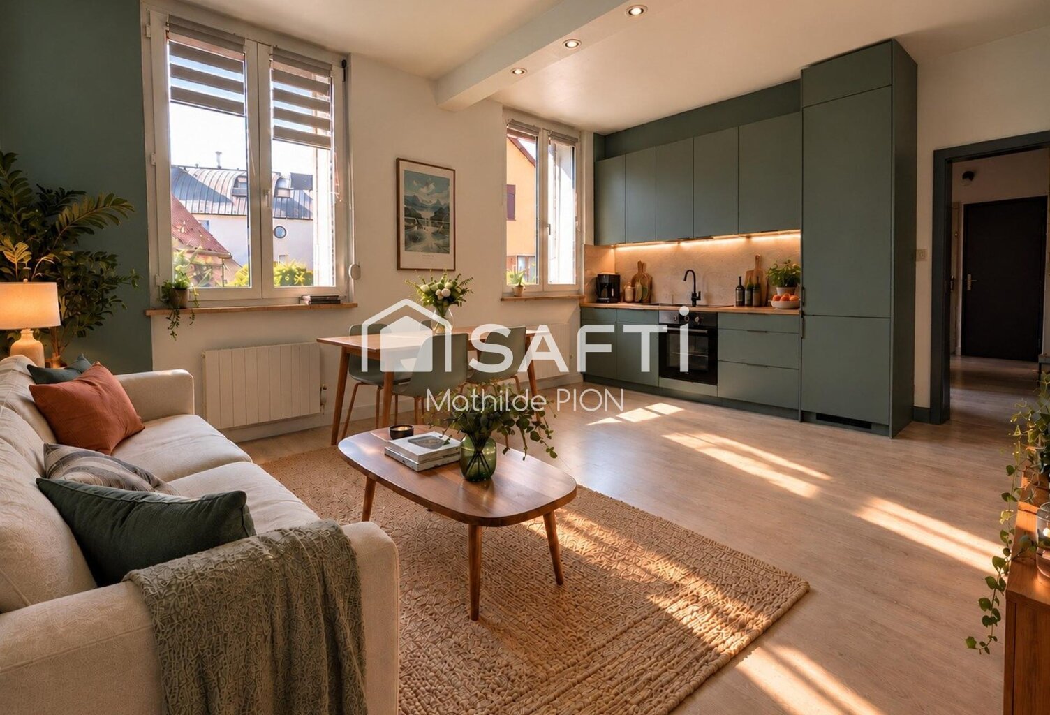 Robertsau: appartement lumineux avec extérieur privatif — photo 1