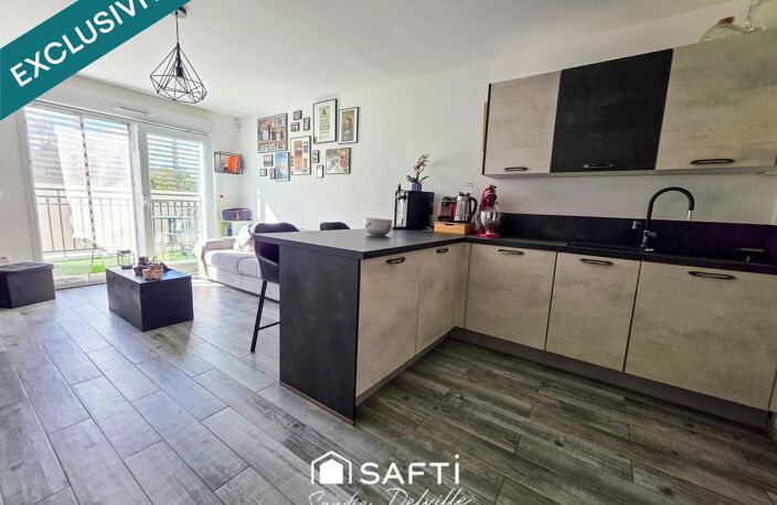 Appartement T2- 44m²- dernier étage- pompe à chaleur — photo 4