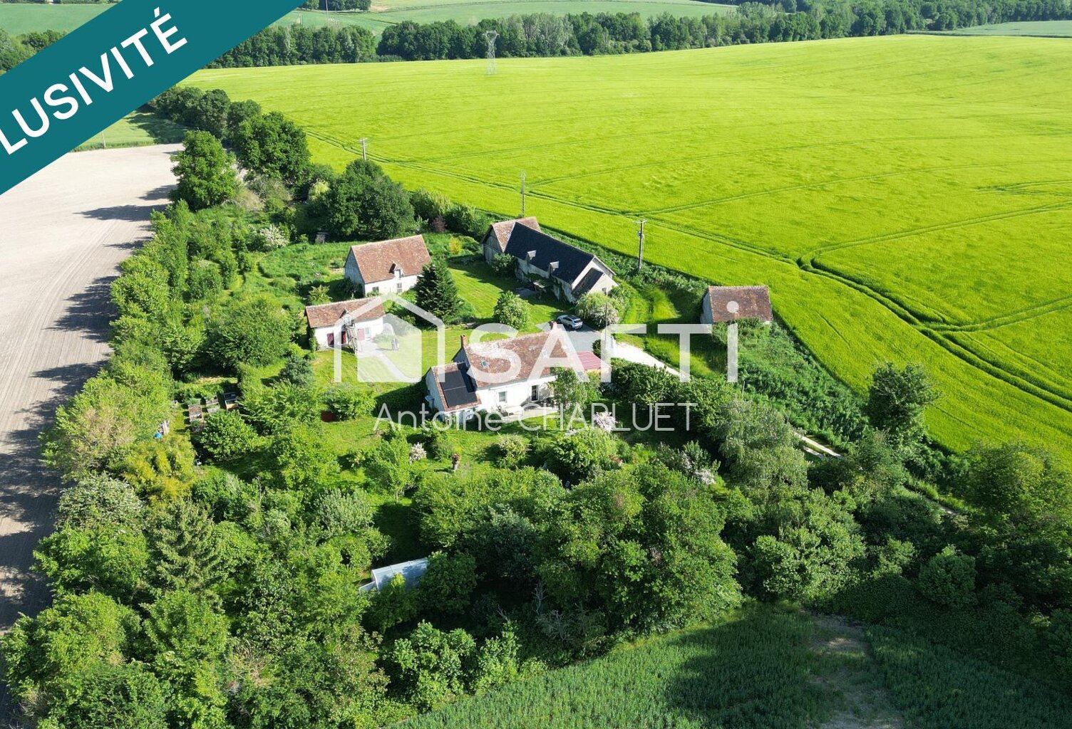 Ancienne ferme de 130m² avec terrain arboré de 9 330 m², nombreuses dépendances et potentiel touristique — photo 1