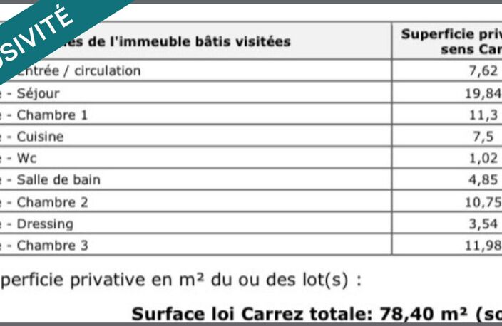 ASNIÈRES-SUR-SEINE  AVENUE DE LA REDOUTE  4 PIÈCES / 3 CHAMBRES  78 m²  PARKING — photo 5