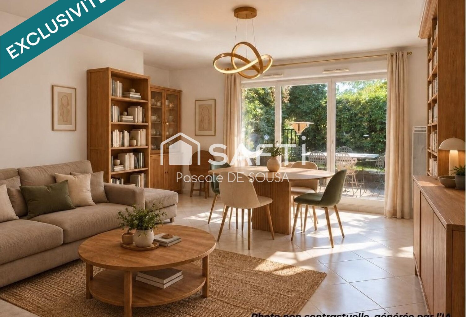 DUPLEX COMME UNE MAISON, avec 4 CHAMBRES et RER à 5mn — photo 1