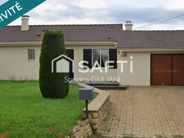 MAISON DE PLAIN-PIED  3 CHAMBRES  TERRAIN DE 10 ARES  GARAGE 2 VOITURES ! — photo 1