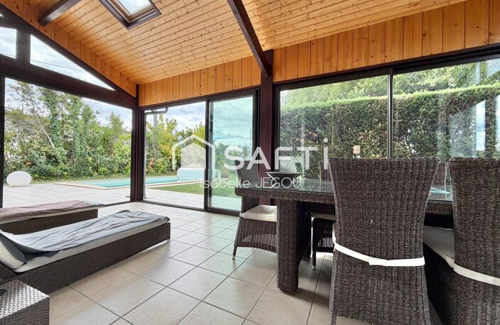 Maison landaise traditionnelle avec sa véranda et sa piscine sud/ouest — photo 3