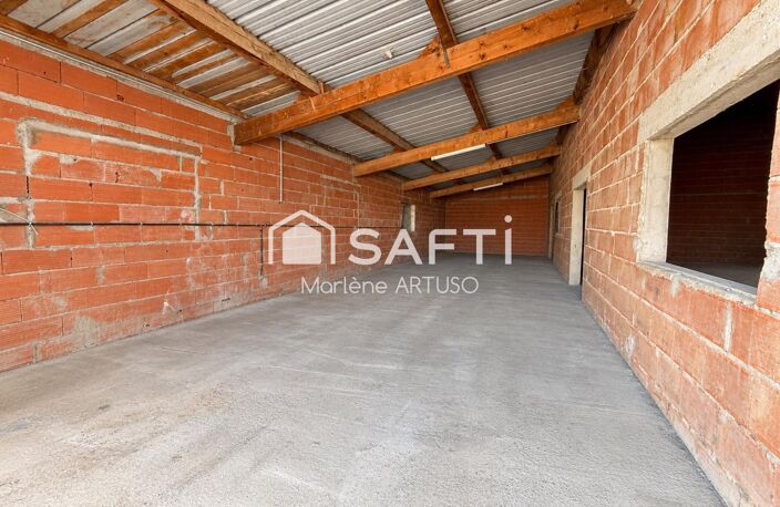 LES PUJOLS (09100)  ENTREPÔT 300 M² + BUREAU 20 M²  TERRAIN 1 600 M² — photo 5