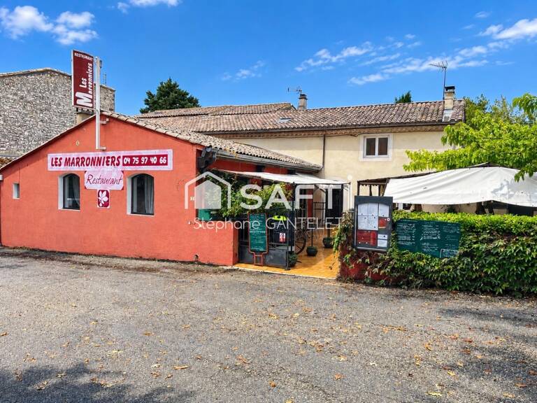 Bar-restaurant sur la route des Gorges d'Ardèche — photo 1