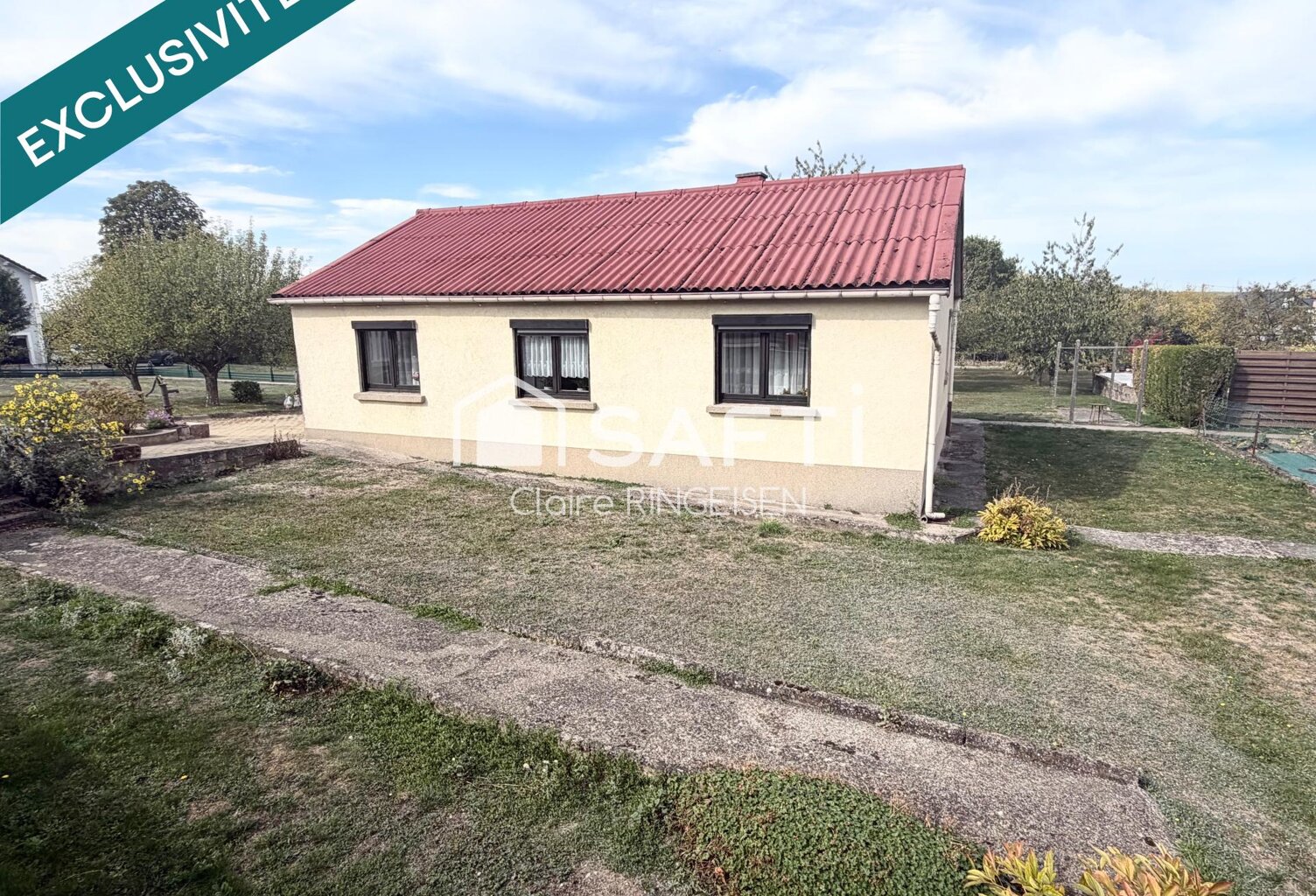 Maison individuelle - 66m² - Terrain constructible - Théding — photo 1