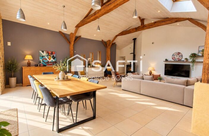 Vendée : Grange rénovée de caractère de 248m2 : charme, espace et sérénité à la campagne — photo 2